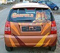 Kia Picanto „Garfield“ Heckansicht