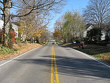 Main Street Hanover, Indiana.