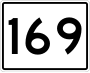 State Route 169 marker