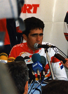 Photo de Miguel Indurain en 1996.