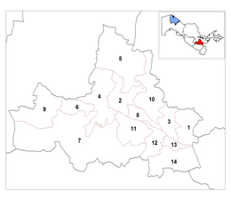 Distretto di Bulungur – Mappa