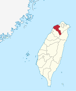 Taoyuan – Localizzazione