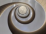 The double helix staircase inside UTS Central