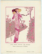 'Une Rose Parmi Les Roses'. Garden-party dress. April 1913