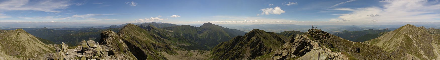 Panorama z Banówki (lipiec 2014, 360°)