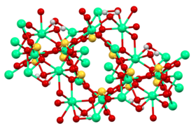 Structure of anhydrous CaSO3.