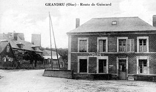 La route de Guiscard.