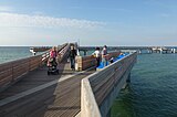 Nya sjöbryggan i Heiligenhafen