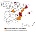 Llugares de destín de la emigración moliniqueña mientres el sieglu XX.