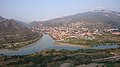 Aussicht auf Mzcheta, Zusammenfluss von Kura und Aragwi