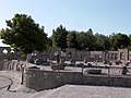 Ram grave stones dating back several centuries recollected near the Momine Khatun Mausoleum.