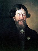 Portrait of partisan Egor Stulov