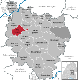 Pfullingen i Landkreis Reutlingen