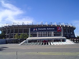 Stadium's exterior