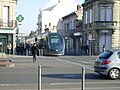 Le tram, près de la station Chaban-Delmas