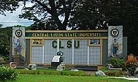 Central Luzon State University main gate