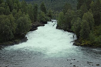 Vattenfallet Fossfossen.