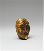 Head; 2nd–4th century; ivory (walrus); height: 6.35 cm (21⁄2 in.); Metropolitan Museum of Art