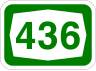 Route 436 shield}}