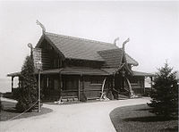 Empfangshalle, Matrosenstation Kongsnæs, Potsdam (Original zerstört)