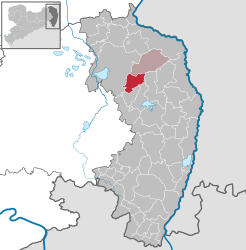 Kreba-Neudorf – Mappa