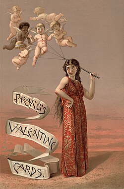 Valentine's Day card ad