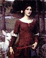 The Lady Clare by John William Waterhouse