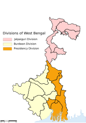 Divisione di Jalpaiguri – Mappa