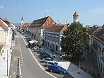 View of Brežice, the administrative centre of the Municipality of Brežice