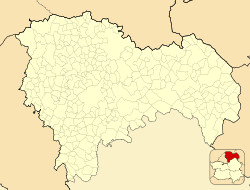 Mandayona, Spain is located in Province of Guadalajara