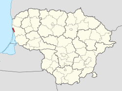 Location o Klaipėda