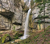 La cascade du Pissoux.