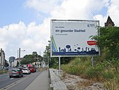 Schild an Berliner Straße (2021)