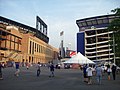 Shea Stadium and Citi Field. 6/27/08.