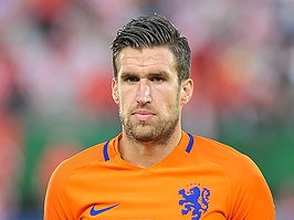 Strootman bij het Nederlands elftal in 2016