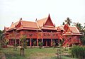 Image 55A group of traditional Thai houses at King Rama II Memorial Park in Amphawa, Samut Songkhram. (from Culture of Thailand)