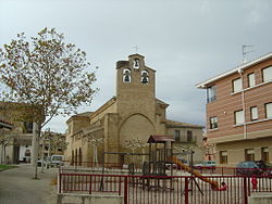 A church in Berbinzana.