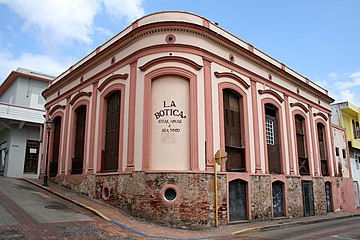 Historic pharmacy in the historic district.