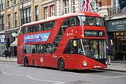 Arriva London bus operating in London