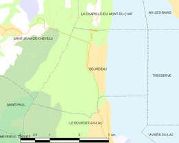 Bourdeau - Localizazion