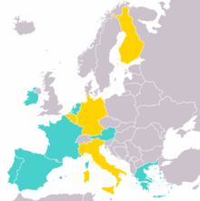 Carte des émissions de l'année 2006