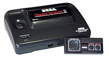 La Master System II, qui intégrait le jeu "Alex Kidd" in Miracle World.