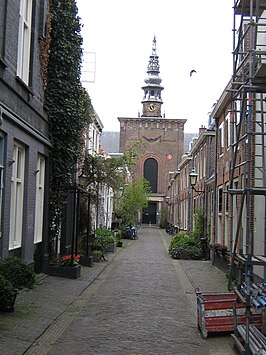 Nieuwe Kerk gezien vanuit het oosten