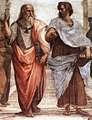 Image 44Plato and Aristotle (The School of Athens, 1511) (from Science in the ancient world)