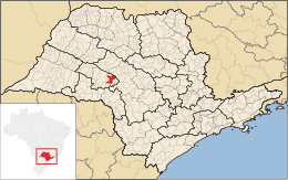 Garça – Mappa