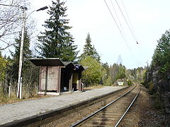 Snippen holdeplass Foto: C. Hill, 2007