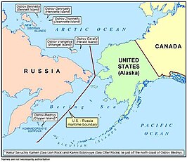 Zeegrens tussen Verenigde Staten en Rusland