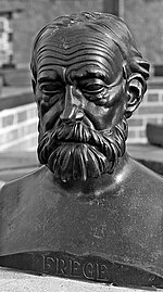 Bust of Gottlob Frege