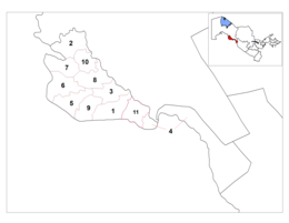 Distretto di Yangiariq – Mappa