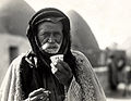 Image 12Syrian Bedouin from a beehive village in Aleppo, Syria, sipping the traditional murra (bitter) coffee, 1930 (from History of coffee)